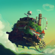 ไอคอนของโปรแกรม: Howl’s Moving Castle Wall…