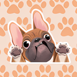 Icono de programa: FrenchieMoji Stickers - F…