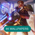 أيقونة البرنامج: Wallpapers for LoL 4K
