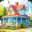 Ícone do programa: House Color - Paint by nu…