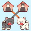プログラムのアイコン：Cat Rush Puzzle: Draw To …