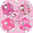 プログラムのアイコン：3D Kitty Cube Live Wallpa…