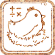 プログラムのアイコン：ひよこ電卓