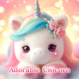 Icoon van programma: Adorable Unicorn Theme HO…