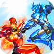 Bot Fighting Games - Iron Robot Battle In City