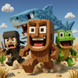 ไอคอนของโปรแกรม: Brainrot Craft: World Sur…