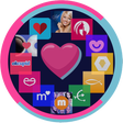 Ikona programu: All In One Dating App