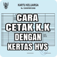 Icon of program: Cara Cetak KK Sendiri