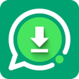 ไอคอนของโปรแกรม: status saver - status dow…