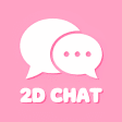 2D chat - Anime chara chat game