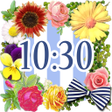 ไอคอนของโปรแกรม: Cute Clock Widget
