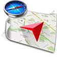 Programikonen: GPS Live Map Navigation -…