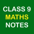 プログラムのアイコン：Class 9 Maths Notes
