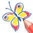 ไอคอนของโปรแกรม: Sketch Pad -best drawing …