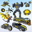 程序图标：US Police Robot Car Battl…