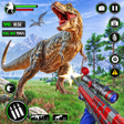 أيقونة البرنامج: Wild Dinosaur Hunting Ani…
