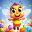 ไอคอนของโปรแกรม: Bee Rush: Match 3 Candy P…
