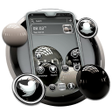 Icon of program: 3D Glossy Ball Theme