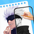 Ikon program: Manga Draw: AR Drawing Sk…