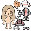 程序图标：Toca Boca Paper Doll Idea…
