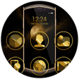Icoon van programma: Luxury Gold Icon Pack