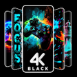 Ikona programu: Black Wallpaper HD Backgr…