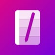 Biểu tượng của chương trình: Purple Diary Journal With…