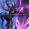 Иконка программы: Futuristic Ninja Wallpape…