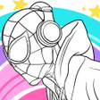 Programikonen: How to Draw Black Spider