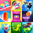 プログラムのアイコン：Mini Games Bundle - Many …