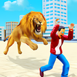 程序图标：Lion Attack Wild Animal G…
