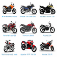 Bike Wallpapers HD Status App Bajaj KTM Yamaha TVS icon