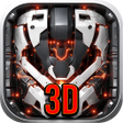 أيقونة البرنامج: Tech Live Wallpaper  Keyb…