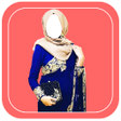 Programikonen: Women Hijab Saree Photo S…