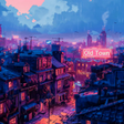 プログラムのアイコン：Old Town Rain Live Wallpa…