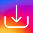 One-touch image and video downloader for Instagram