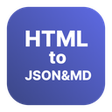 Ikona programu: HTML to JSON & Markdown C…