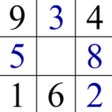 Symbol des Programms: Sudoku - online game