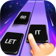 ไอคอนของโปรแกรม: Lyrics StarSimply Piano T…
