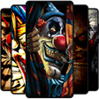 程序图标：Scary Clown Wallpapers
