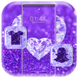 Programikonen: Blue Diamond Glitter Them…