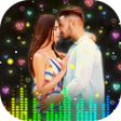أيقونة البرنامج: Love Music Beat Video Mak…