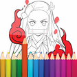 Ikona programu: Kimetsu Coloring No Yaiba
