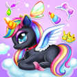 Girls Game: Unicorn Dress up