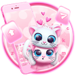 Programikonen: Cute Couple Cat Keyboard