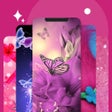 ไอคอนของโปรแกรม: Girly wallpapers backgrou…