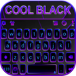 Ikon program: Cool Black Keyboard Theme