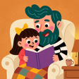 ไอคอนของโปรแกรม: Super Stories: Kids Books