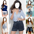 プログラムのアイコン：Women Shorts Outfit Photo…