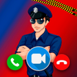 Fake call police - chat pranks icon